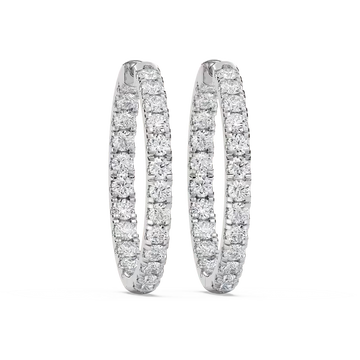 Lab-Grown Diamond Hoops & Huggies