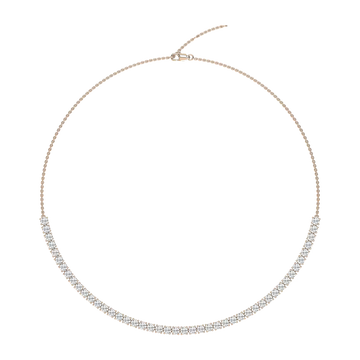 Lab-Grown Diamond Tennis Necklaces