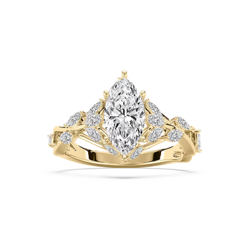 Lab-Grown Diamond Side Stone Engagement Rings
