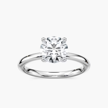 Lab-Grown Diamond Solitaire Engagement Rings