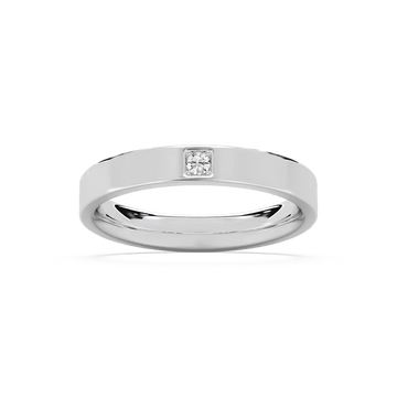 Alyssa Round Lab Grown Diamond Prong Set Stackable Band