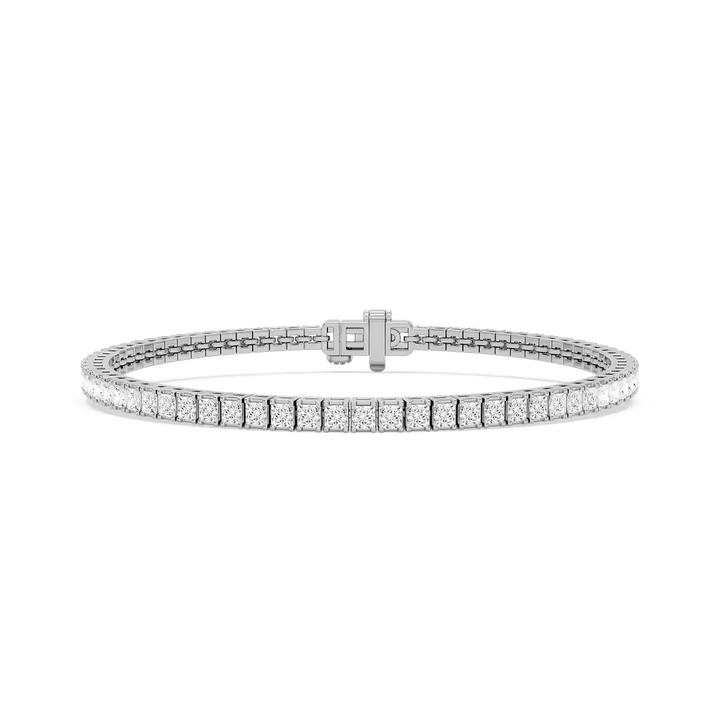 5 ⁵⁄₈ ctw Princess Lab Grown Diamond Classic Tennis Bracelet - 7 Inches
