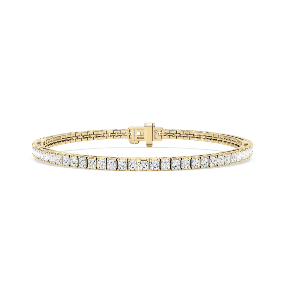 5 ⁵⁄₈ ctw Princess Lab Grown Diamond Classic Tennis Bracelet - 7 Inches