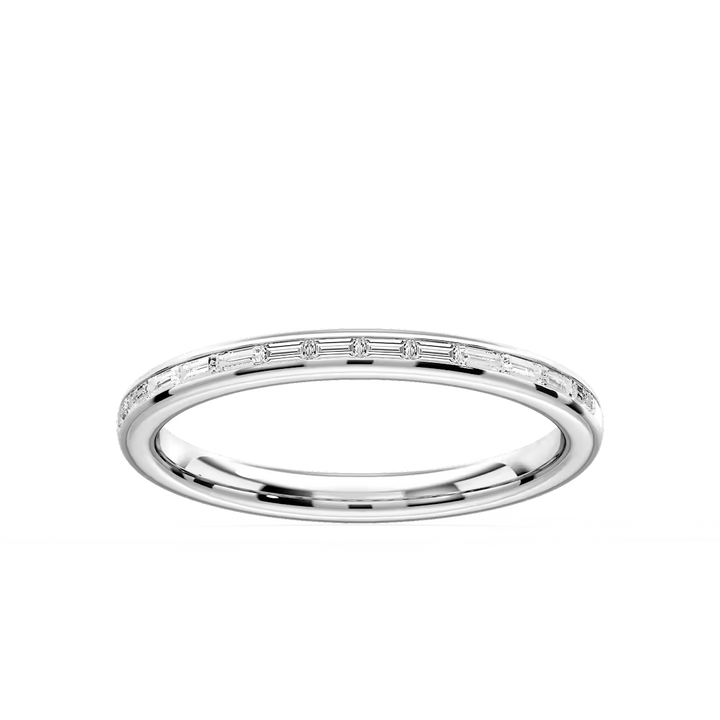 Clea 1/5 ctw Baguette Lab Grown Diamond Channel Set Wedding Band