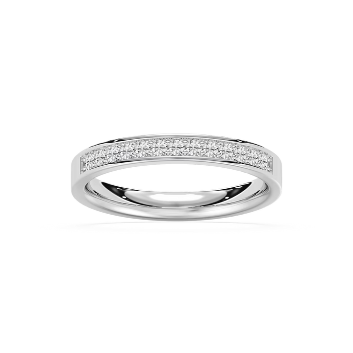 Danica 1/3 ctw Round Lab Grown Diamond Channel Set Wedding Band