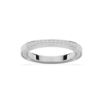 Emile 2/3 ctw Round Lab Grown Diamond Channel Set Wedding Band