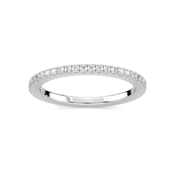 Hope 1/5 ctw Round Lab Grown Diamond Four Prong Wedding Band