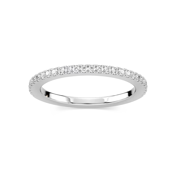 Hope 1/5 ctw Round Lab Grown Diamond Four Prong Wedding Band