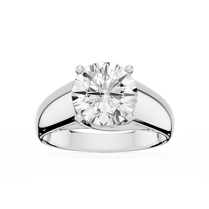 Kelse Trellis Solitaire Engagement Ring Whitegold