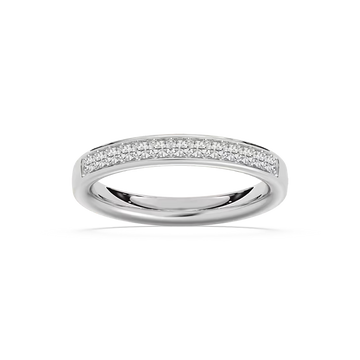Kenna 1/3 ctw Round Lab Grown Diamond Channel Set Wedding Band