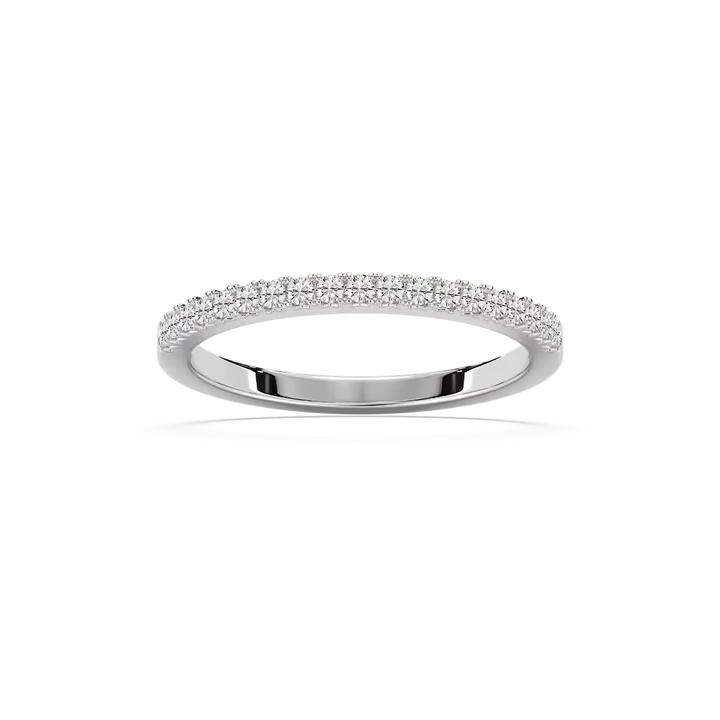 Khloe 1/3 ctw Round Lab Grown Diamond W Prong Wedding Band