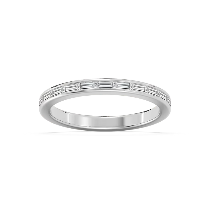 Leni 1/3 ctw Baguette Lab Grown Diamond Channel Set Wedding Band