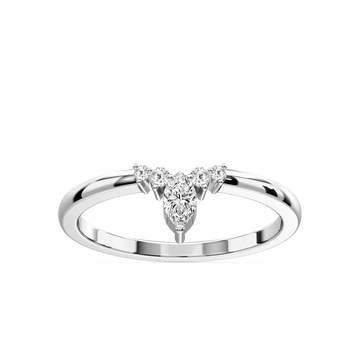 Tiara 2/5 ctw Marquise and Round Lab Grown Diamond Tapered Curved Band