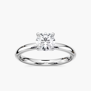 Lauren Lab Grown Diamond Traditional Four Prong Solitaire Engagement Ring